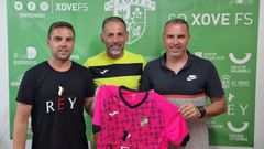 Edu, en su presentaci�n como jugador del Xove FS