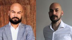 Galder Reguera (izquierda) e ��igo Redondo