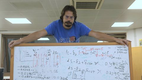 Diego Martínez investiga desde Santiago de Compostela