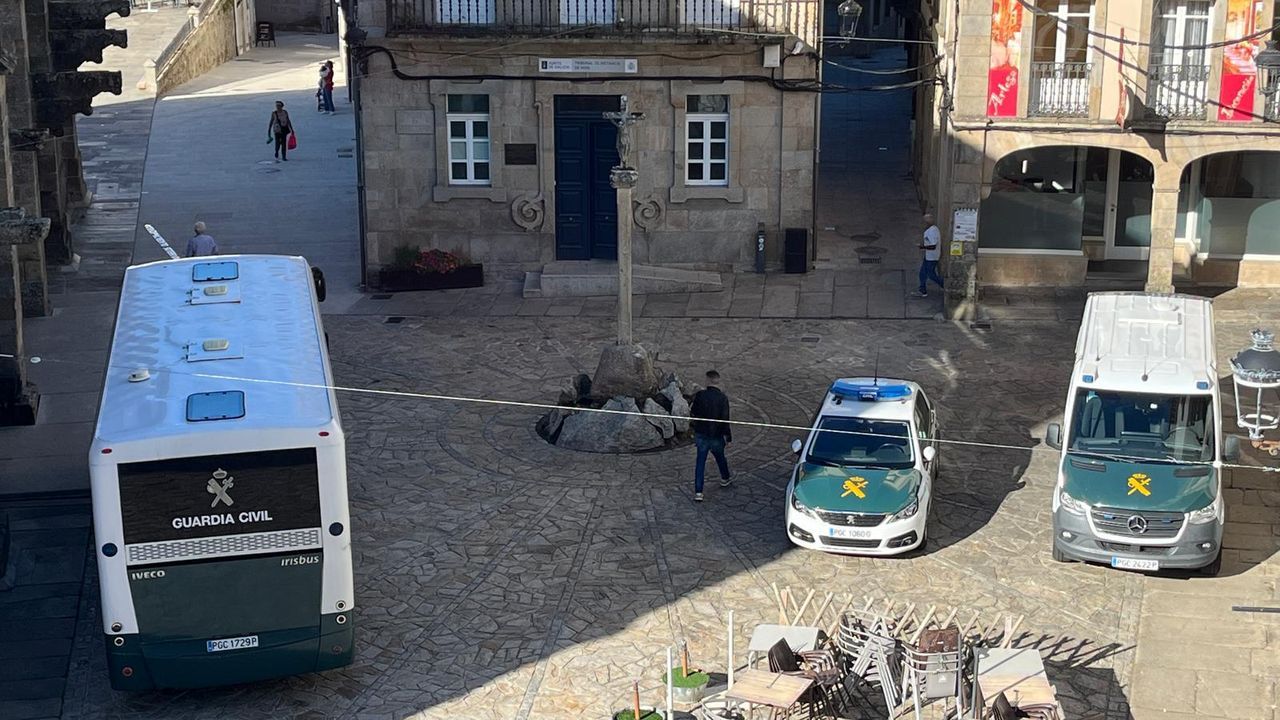 Fallece en los calabozos uno de los detenidos en la redada realizada en Noia