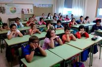 Clase de cuarto de primaria, en la que hay 27 alumnos. 