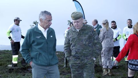 INAUGURACION DEL BOSQUE DEFENSA-IBERDROLA EN LA ESTACION DE VIGILANCIA AEREA EVA 10 DEL BARBANZA