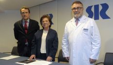 Javier Peña, Benigna Peña y Antolín Rodríguez presentaron los actos.