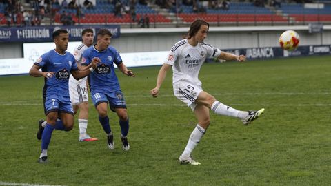 El central del Real Madrid B Joan Martnez fue contundente.