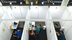 Vacunaciones masivas con AstraZeneca en Dublin