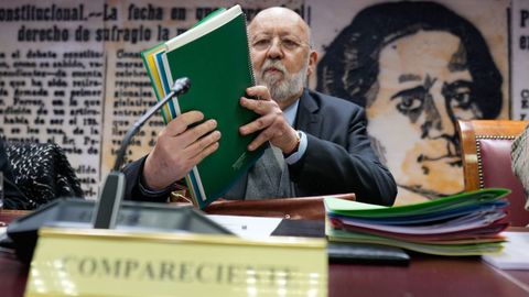 Jos Flix Tezanos, este martes en el Senado