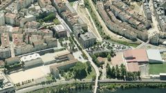 Recreaci�n de la futura peatonalizaci�n de Concepci�n Arenal difundida por el gobierno municipal.