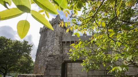 El castillo volvi a ser epicentro de visitas, y tambin cultural, en Vimianzo 