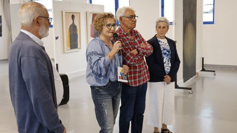 Un momento del acto de inauguracin de esta maana