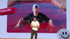 Presentacin de las herramientas de IA de YouTube en Nueva York, en septiembre del 2025