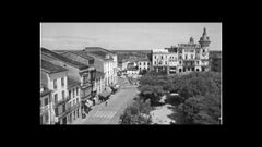 A r�a San Francisco de Ribadeo no ano 1965