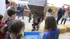 Un momento de las actividades de la feria medieval de Neda