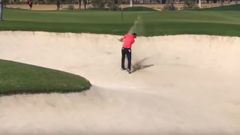 Sergio Garca se la a golpes con un bunker en Arabia Saud