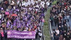 Manifestaci�n en A Coru�a