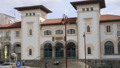 Edificio de Correos, ayer en Ferrol. 