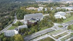 Recreaci�n del proyecto de la Cidade da Sa�de de la USC