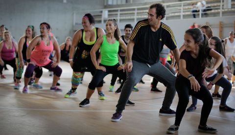 Monitores de varios centros acudieron a la gala de manera altruista. 