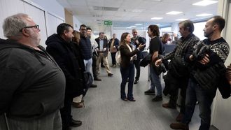 La conselleira se reuni� con representantes de las r�as de Pontevedra y Arousa en el mes de febrero para presentar el plan del dragado del L�rez.