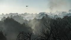 El incendio en Moreiras, To�n, se inici� el viernes