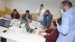 Fabiola Garc�a visit� las instalaciones de la entidad en Comoxo.