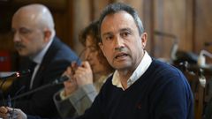 El consejero de Ordenaci�n de Territorio, Urbanismo, Vivienda y Derechos Ciudadanos, Ovidio Zapico, comparece en la Junta General