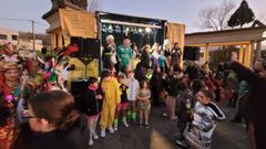 El carnaval inund las calles de O Pereiro