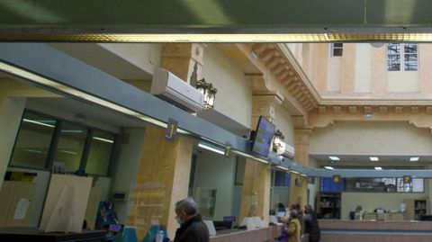 La oficina de Correos en Ferrol, en foto de archivo
