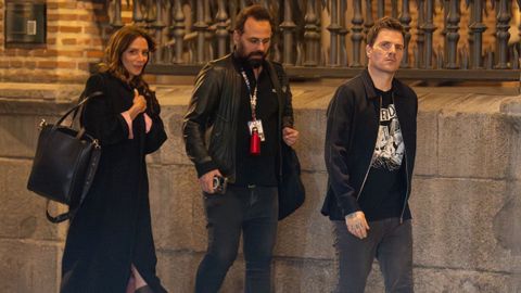 Mar�a Herv�s y Dani Mart�n salen juntos tras un concierto del cantante en Madrid en mayo del 2025