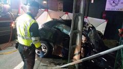 Accidente mortal ocurrido cerca de Sada en octubre del 2018