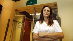 La intensivista Pilar Posada Gonz�lez est� al frente de la uci del hospital Montecelo, en Pontevedra, desde enero del 2017