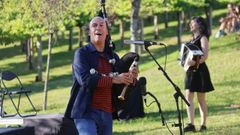 Carlos N��ez, o ano pasado en Pazo Bai�n.