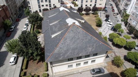 Edificio de la antigua casa de socorro, cuya cesi�n se ofreci� a Interior para la nueva comisar�a