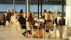 Terraza del Urban, en Viveiro