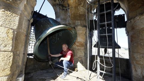 Valent�n Insua coa Paula, nunha imaxe de arquivo