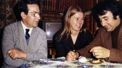 Ram�n Pi�eiro, Kristina Berg e Carlos Casares