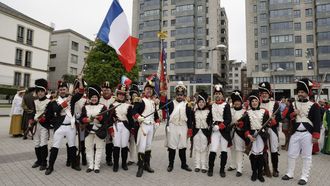 Las tropas francesas no faltaron a la cita lucense
