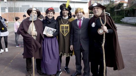 Fiestas de carnavales en los colegios de Barbanza