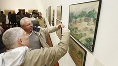 Dos arquitectos y una pintora De la Fuente