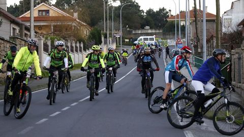 Ruta BTT de Nadal en Ribeira