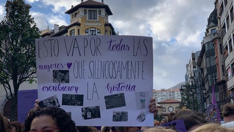 Manifestaci�n del 8M en Oviedo