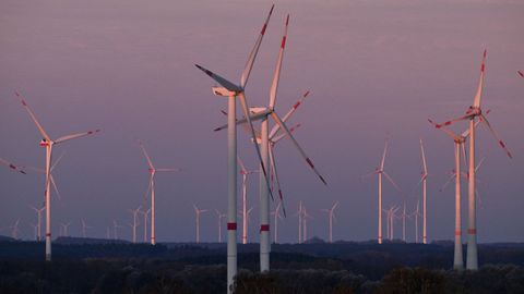 Parque e�lico en Mecklenburg-Pomerania Occidental (Alemania). Es el �land� que m�s tarda (tres a�os y cuatro meses) en tramitar los permisos.