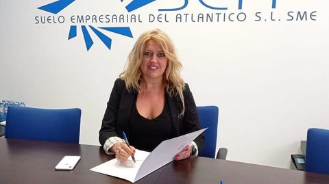 Beatriz Sestayo, gerente de Suelo Empresarial del Atl�ntico (SEA)