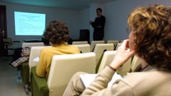 Imagen de archivo de un curso sobre salud mental. 