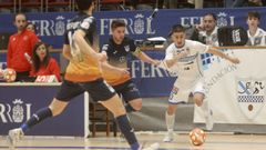 Noel, en la imagen en el partido contra el Legan�s disputado en abril en A Malata, no continuar� en O Parrulo.