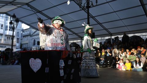 Desfile de entroido en Lugo.