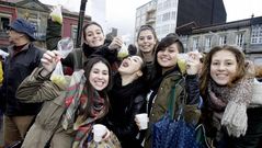 Las campanadas de mediod�a de Vilagarc�a