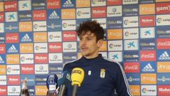 Marco Sangalli en la sala de prensa de El Requex�n