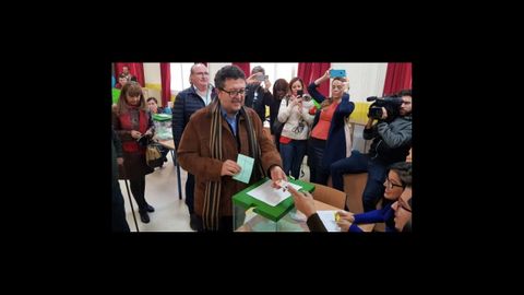 Elecciones en Andaluc�a. Francisco Serrano, candidato de VOX