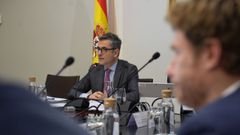El ministro F�lix Bola�os presidi� este lunes la Conferencia Sectorial de Justicia celebrada de manera telem�tica con las comunidades aut�nomas..
