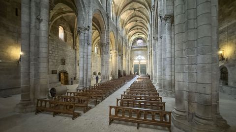 Catedral de Ourense. Nave central.